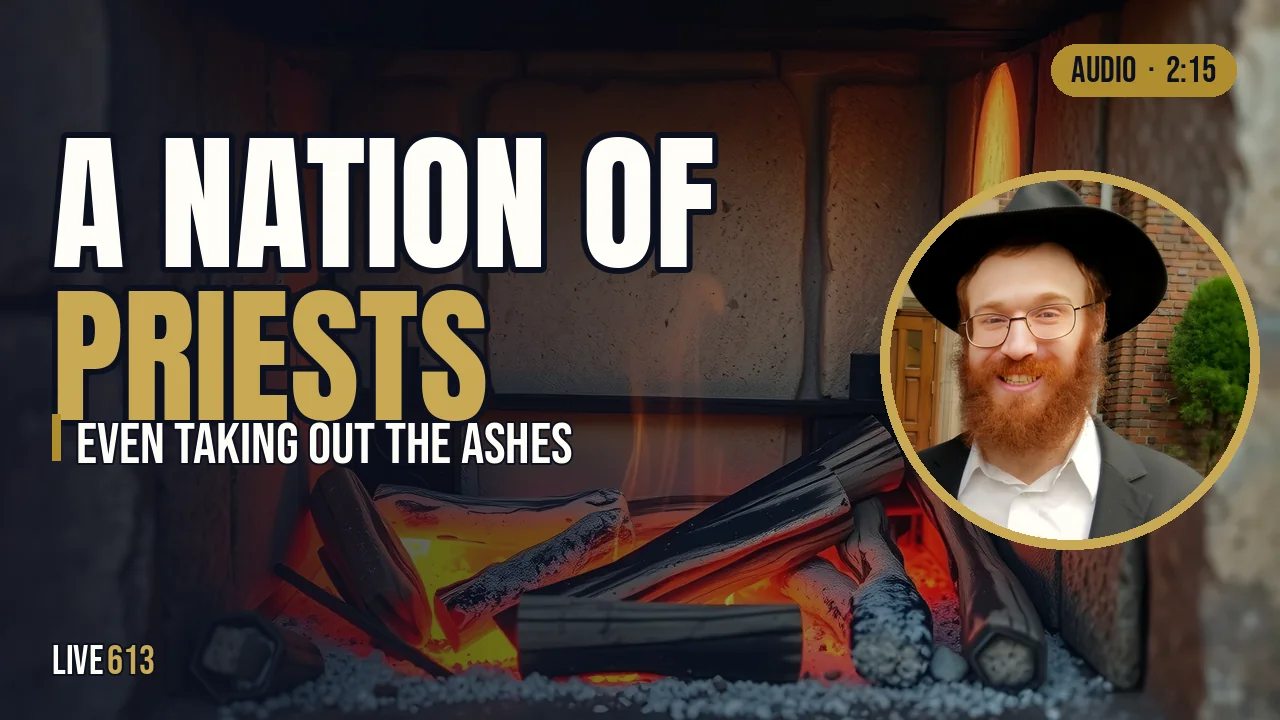 A Nation of Kohanim: Even Taking Out the Ashes