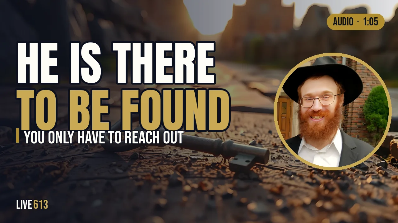 Found Like a Lost Object: The Ten Days Hashem Is Near